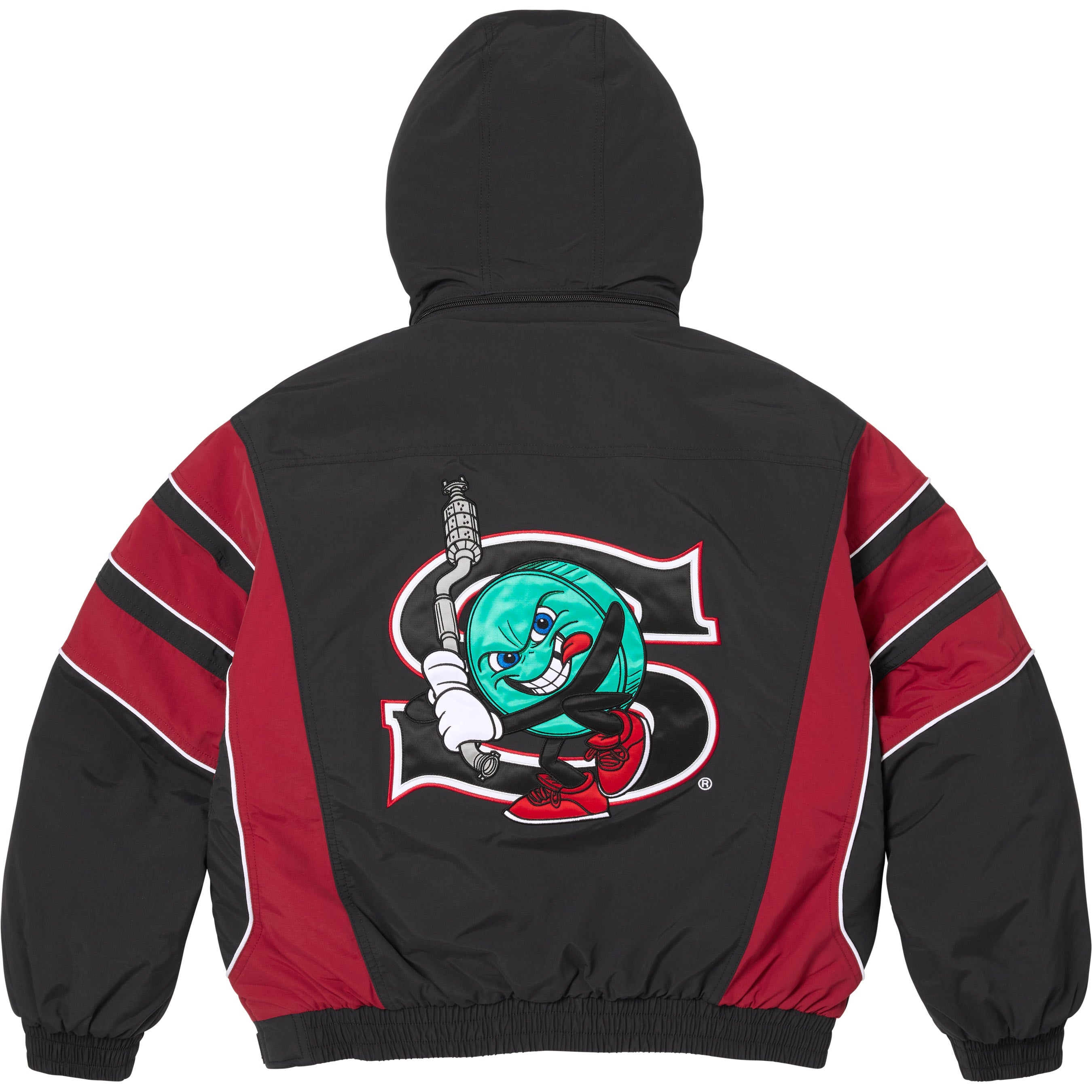 Supreme/SALEM Half Zip Stadium Jacket view 8